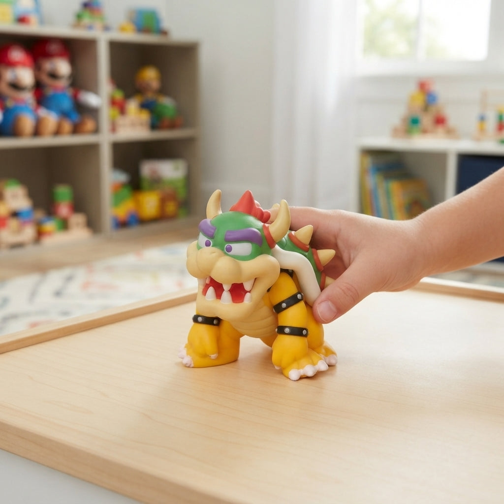Figura coleccionable bowser