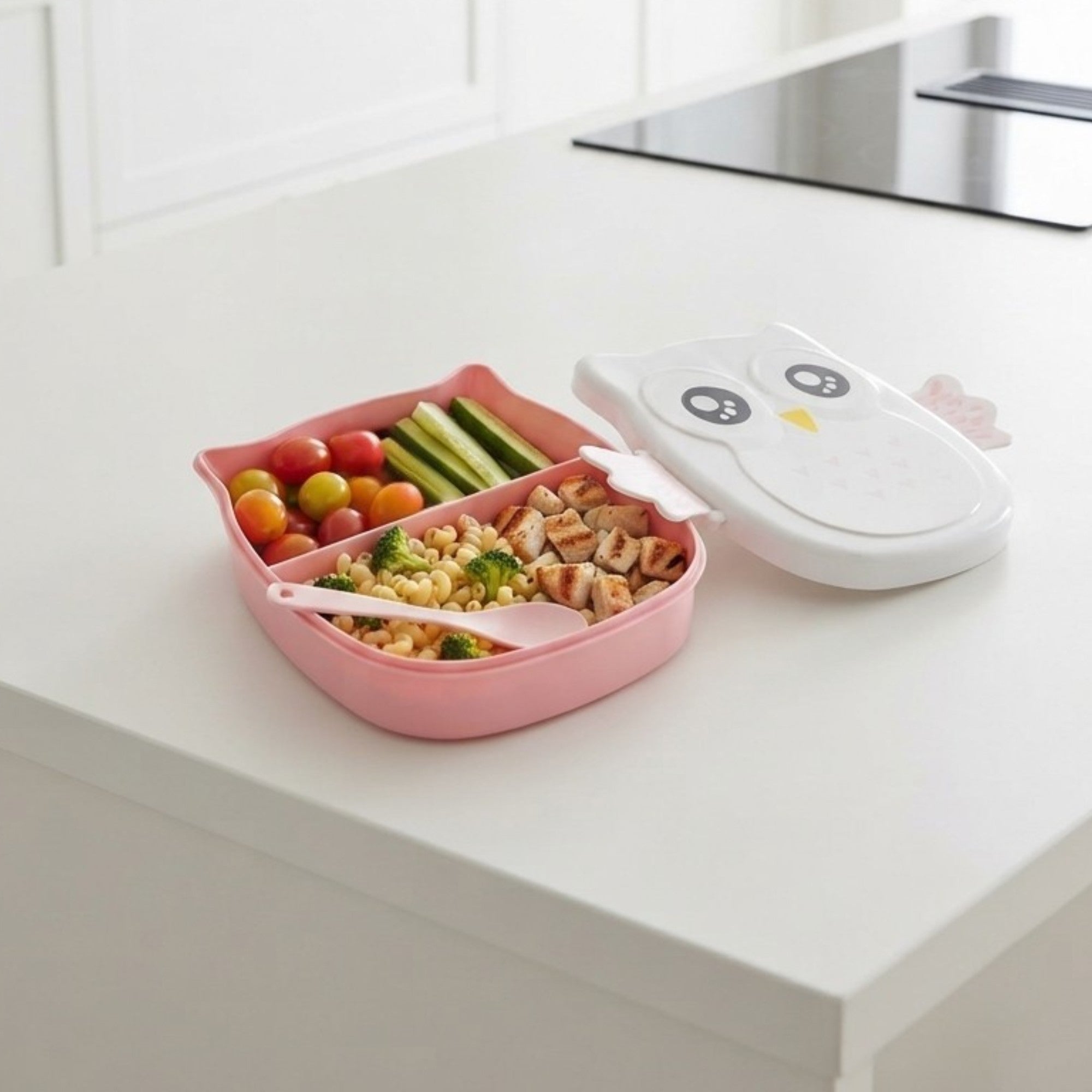 Lonchera bento infantil diseño búho