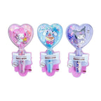 Cepillo de pelo corazón glitter
