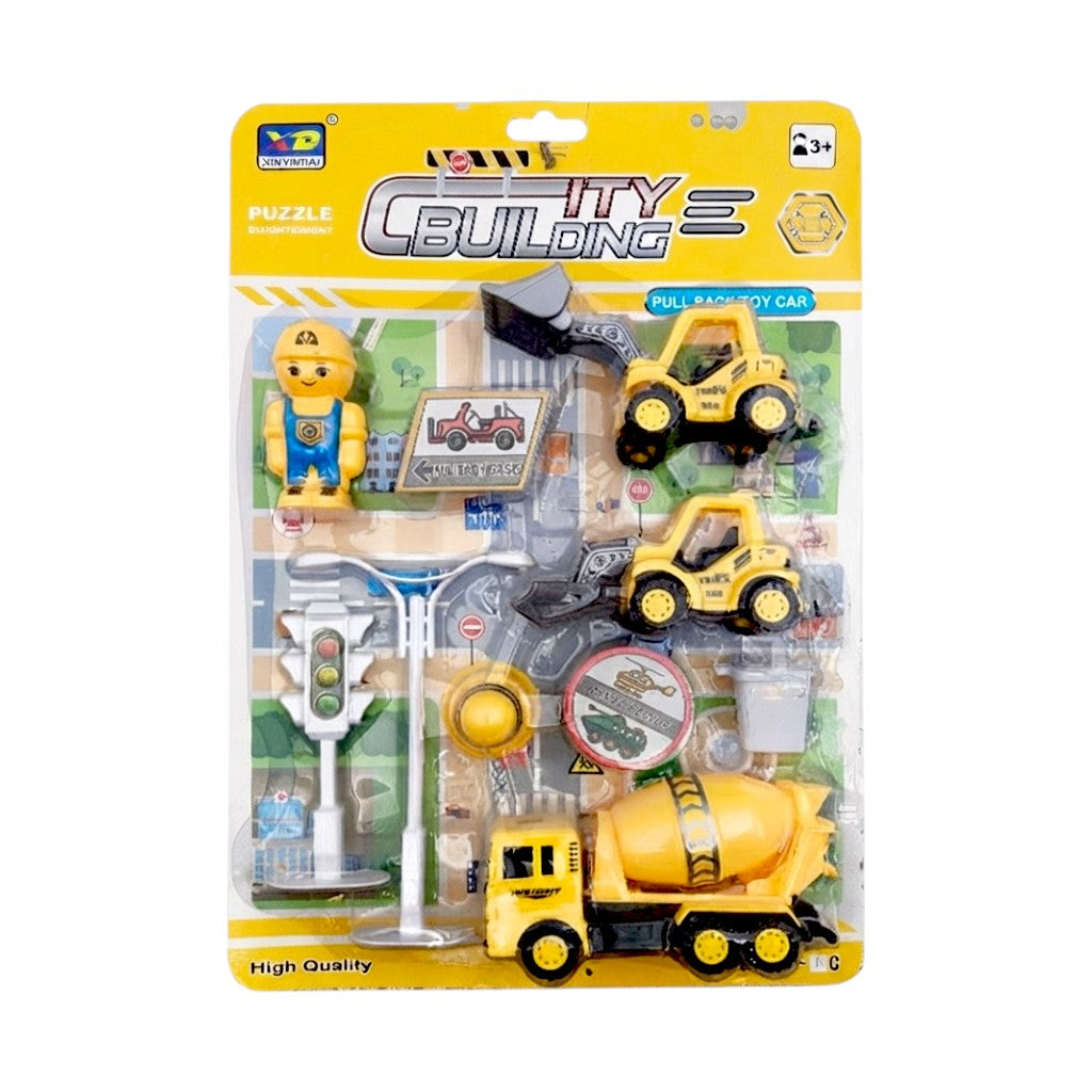 Set de vehículos de construcción