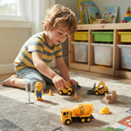 Set de vehículos de construcción