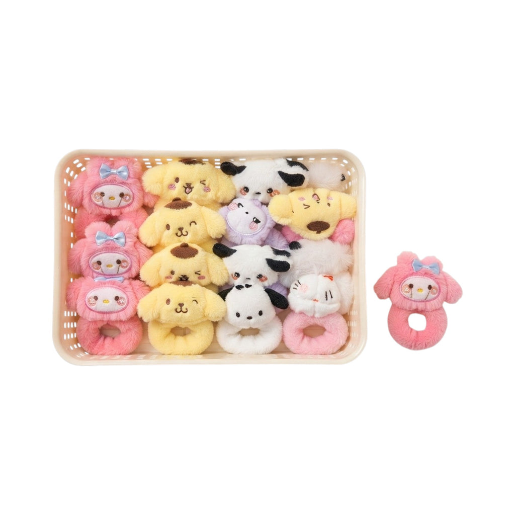 Coletas afelpadas, sanrio