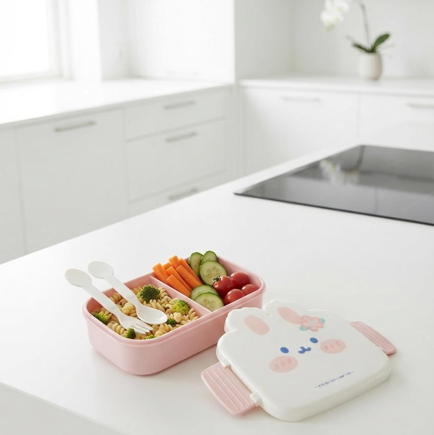 Lonchera bento infantil diseño conejita