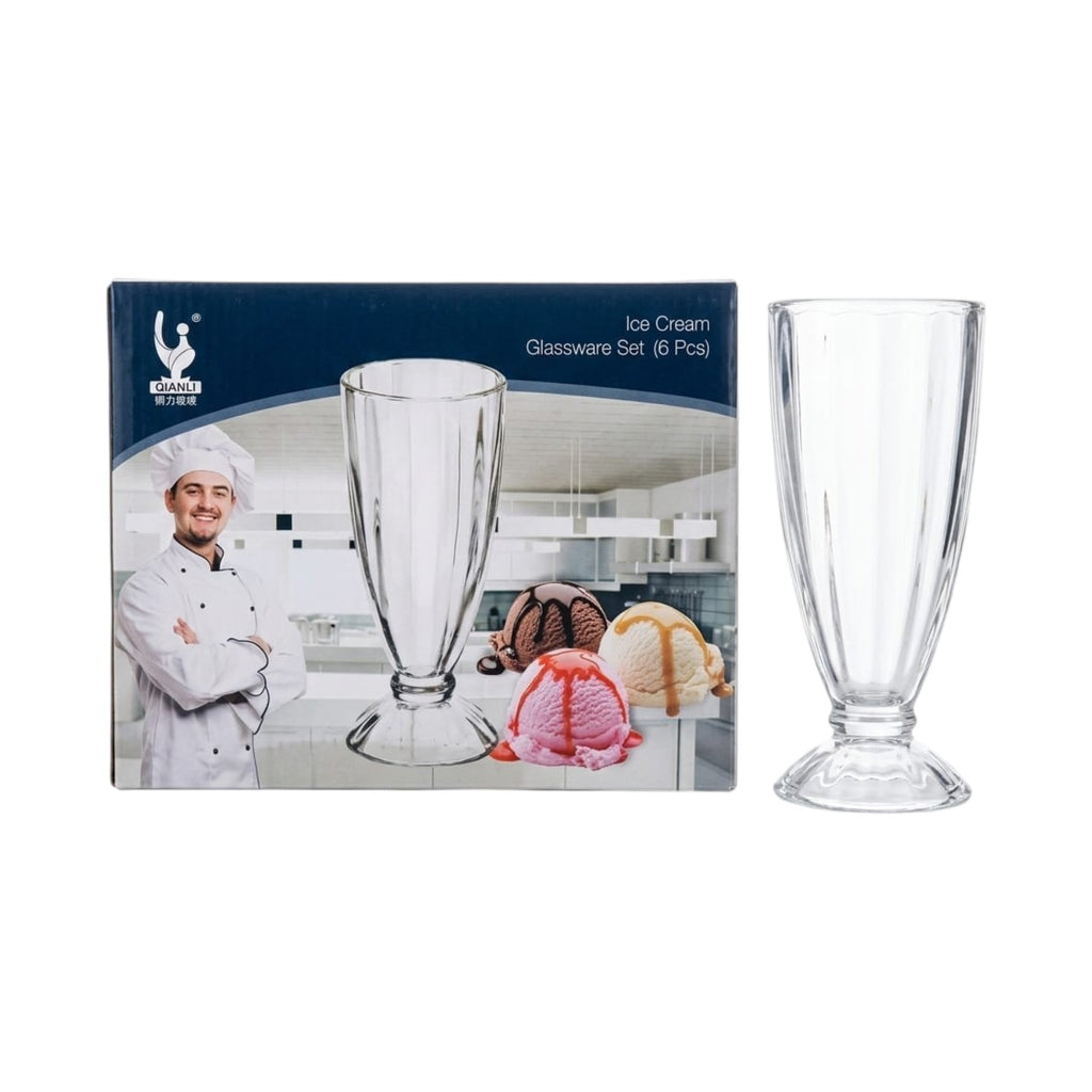 Set de 6 copas de helado