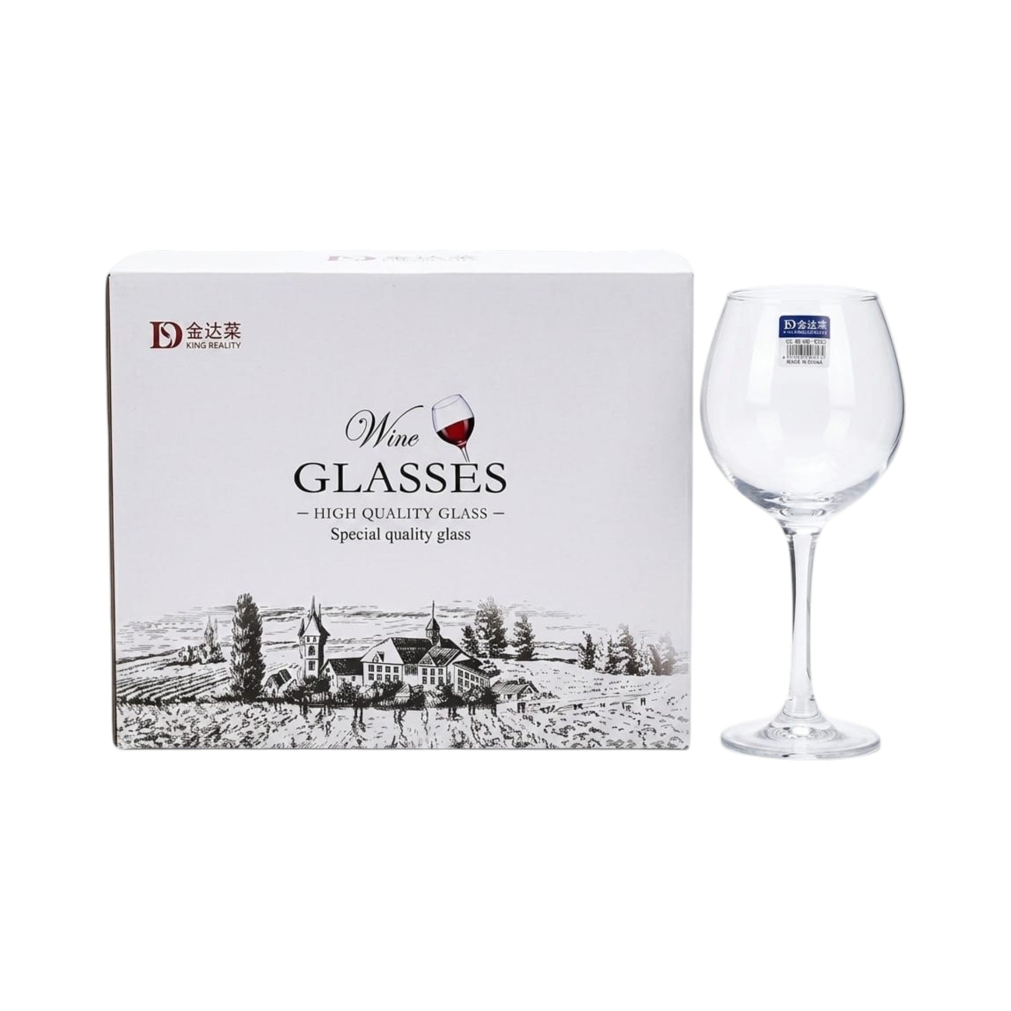 Set de 6 copas de vino