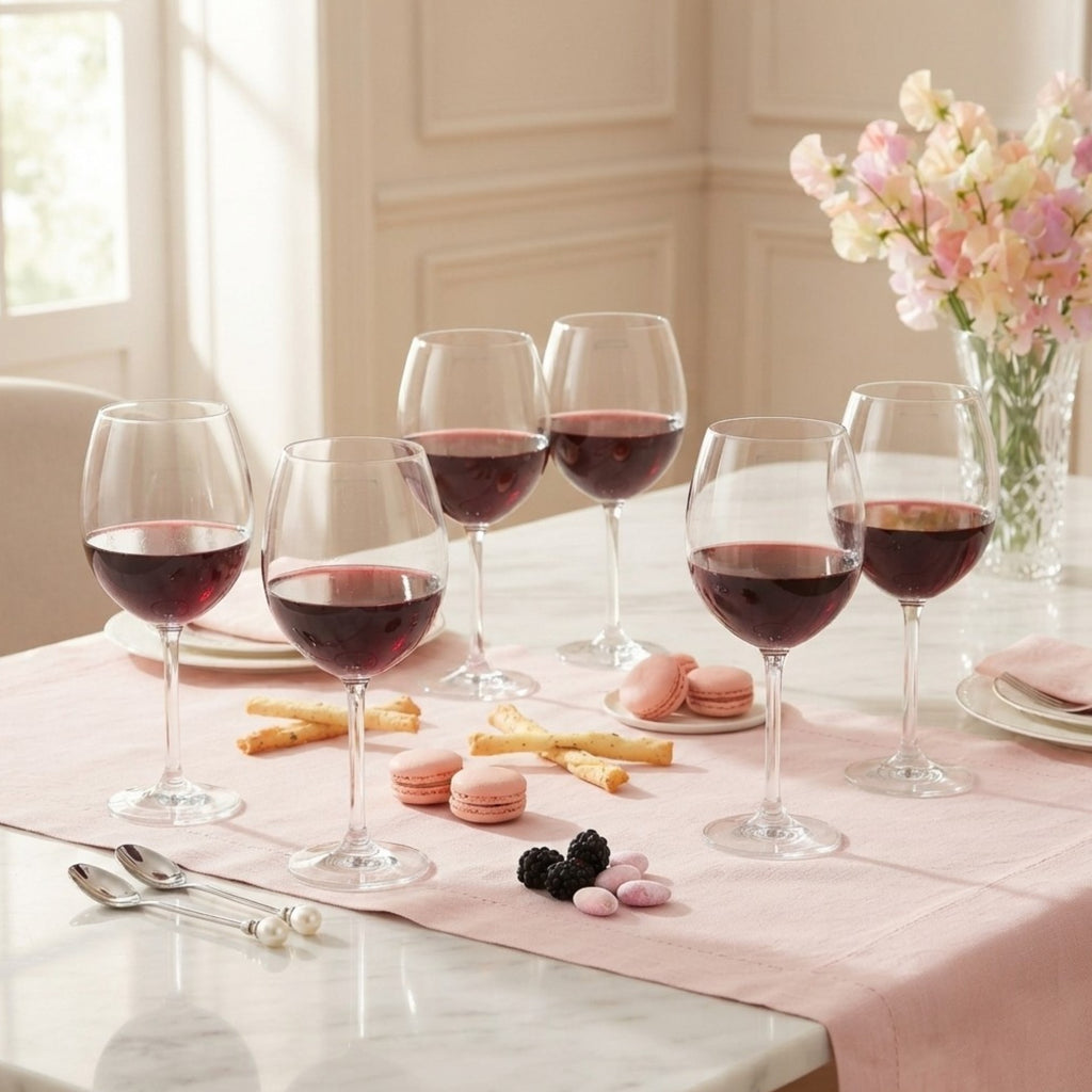 Set de 6 copas de vino