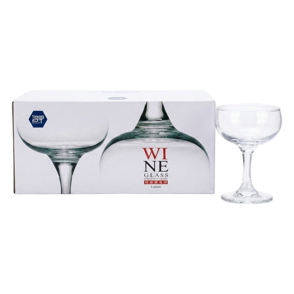 Set de 6 copas de degustación tipo Coupe