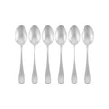 Set de cucharas de té / 6 piezas, color plateado