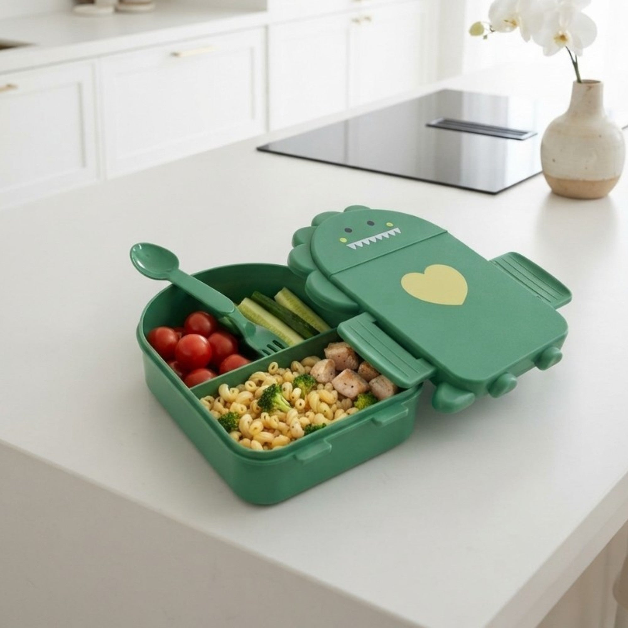 Lonchera bento infantil diseño dinosaurio