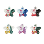 Pinza plástica hawaiana, estampado navideño