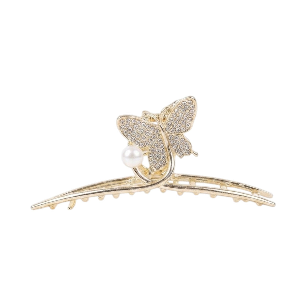 Pinza metálica, mariposa