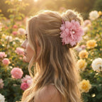 Pinza plástica floral