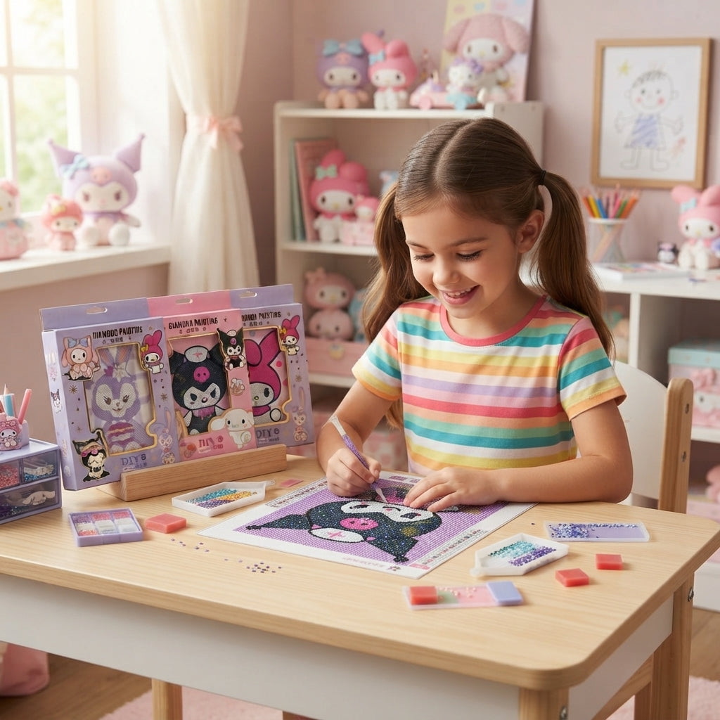 Kit de pintura con diamantes