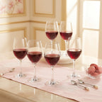 Set de 6 copas de vino RED CHERRY