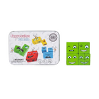 Juego de cubos de expresiones