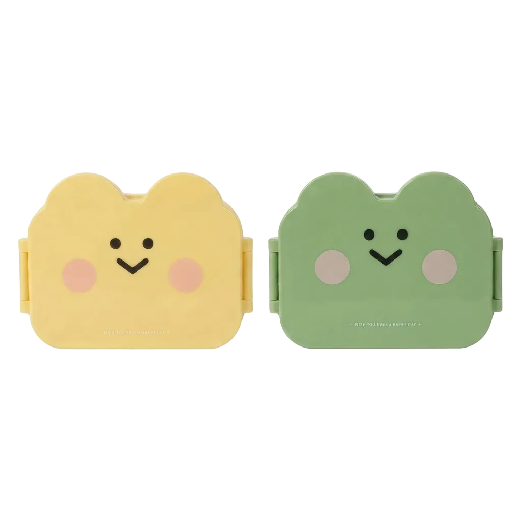 Lonchera bento infantil, diseño kawaii