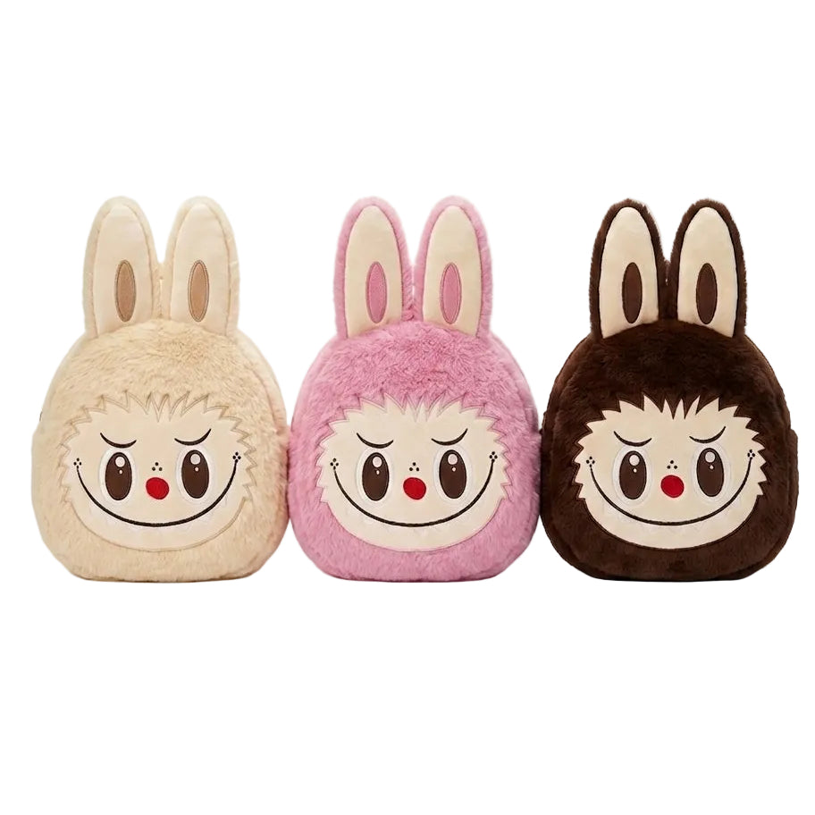 Mochila de peluche labubu