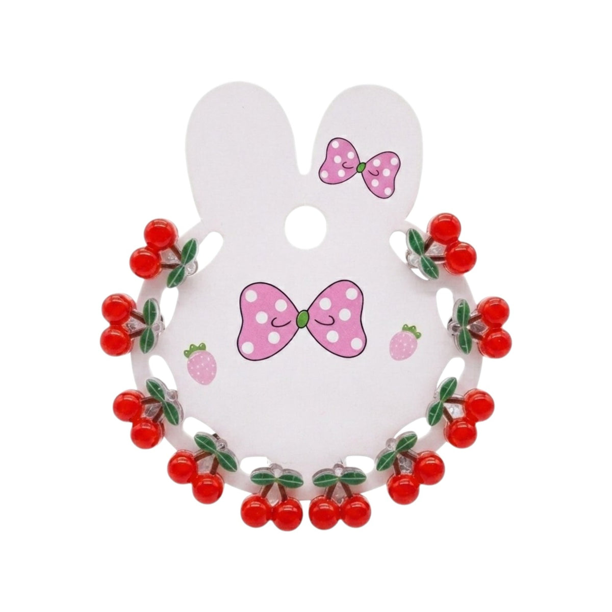 Set de 10 mini pinzas de cereza