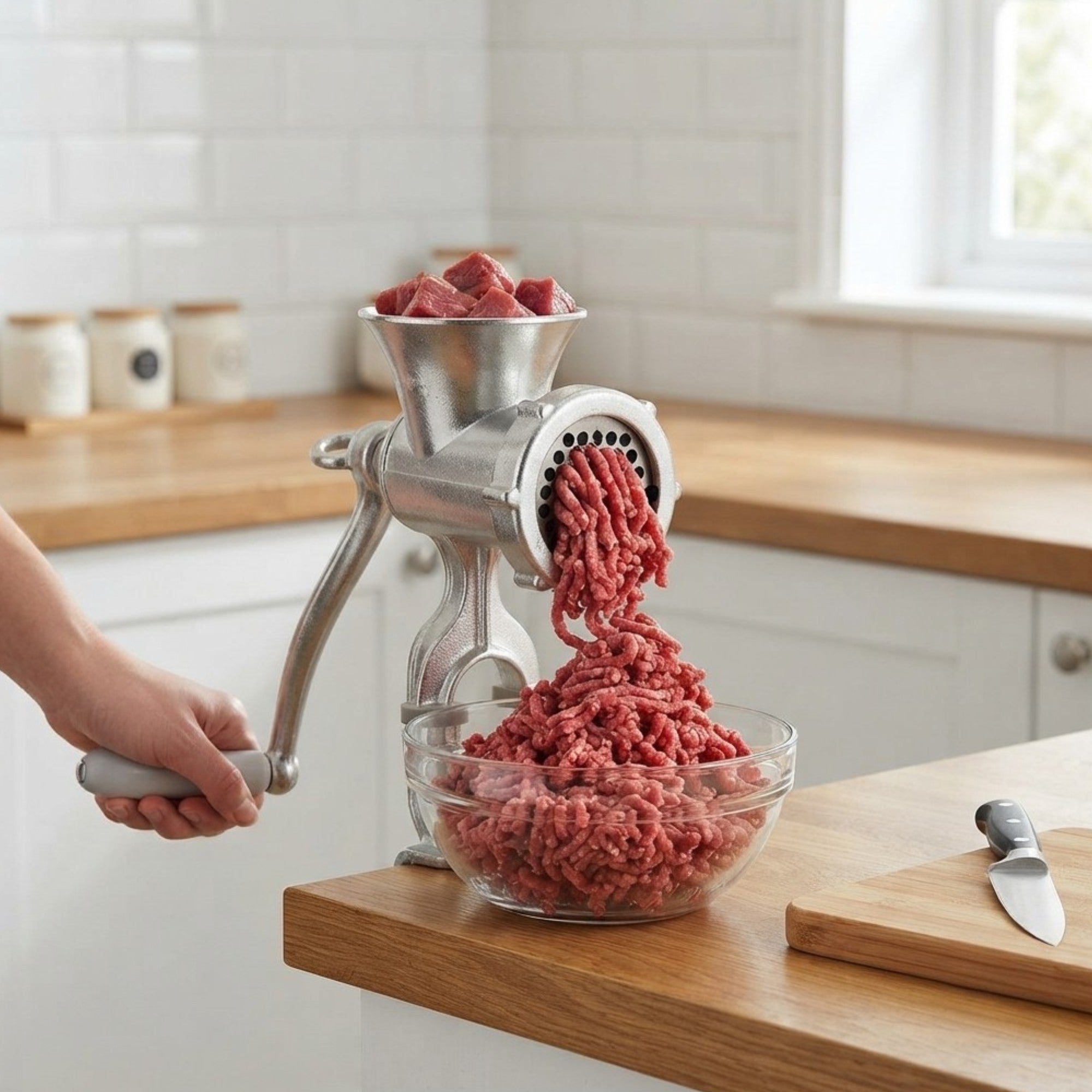 Molino de carne manual SASTAR