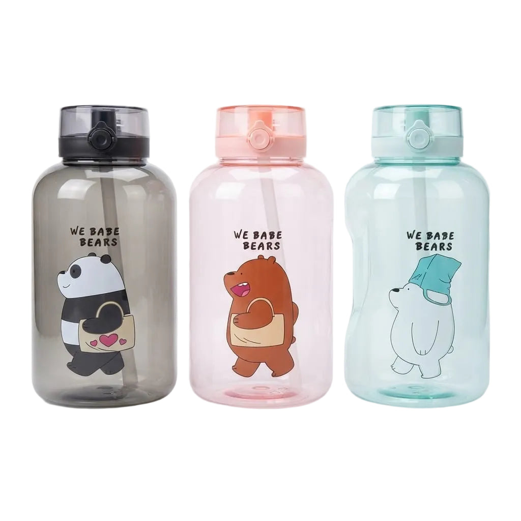 Botella figuras osos, plástica 1 galón