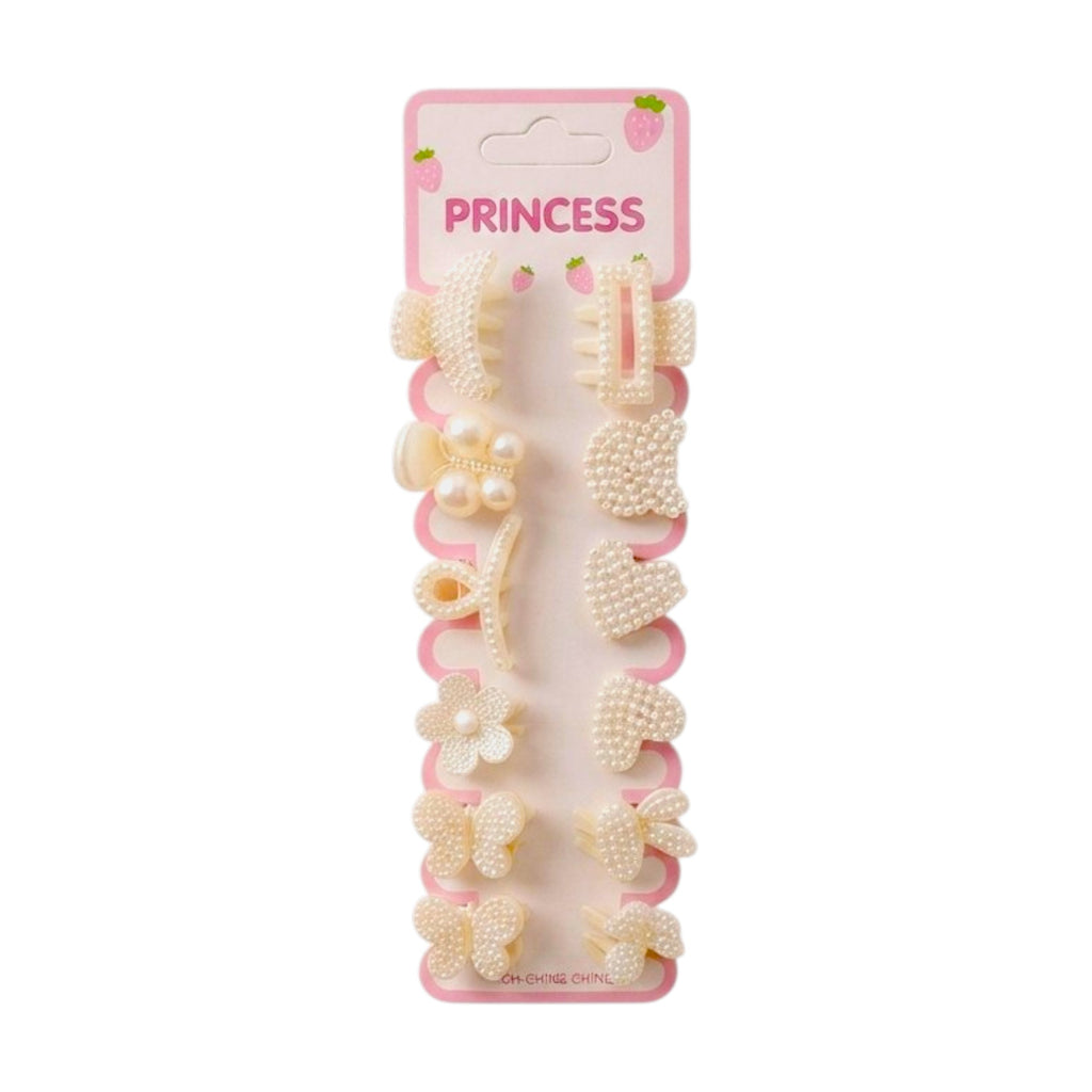 Set de 12 pinzas infantiles