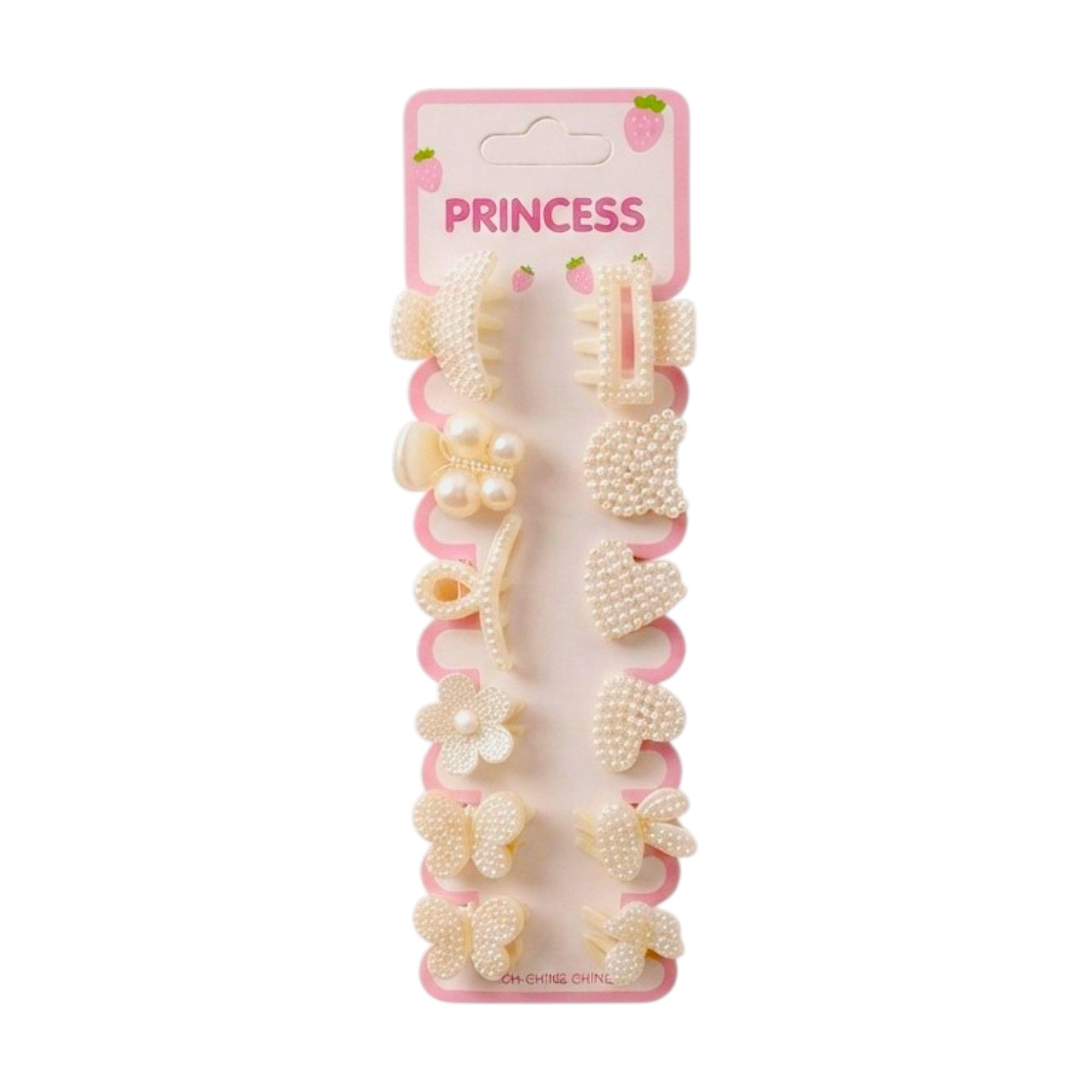 Set de 12 pinzas infantiles