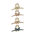Pinza metálica, mariposas