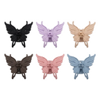 Pinza plástica, mariposa