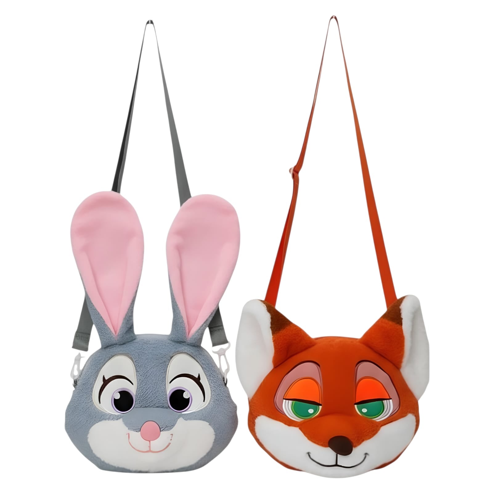 Bolso estilo bandolera afelpado, Zootopía