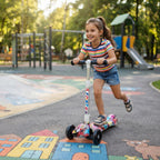 Scooter infantil de 3 rueda y luces a frición