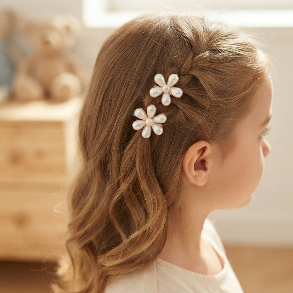 Paquete de 10 pinzas metálicas, florales