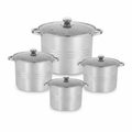 Set de ollas acero inoxidable robusto