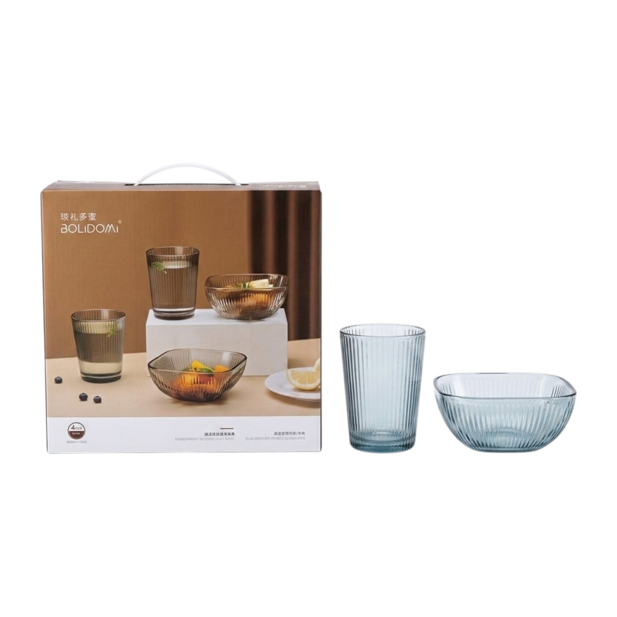 Set de 4 piezas BOLIDOMI