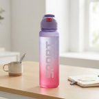 Botella deportiva, plástica 1L
