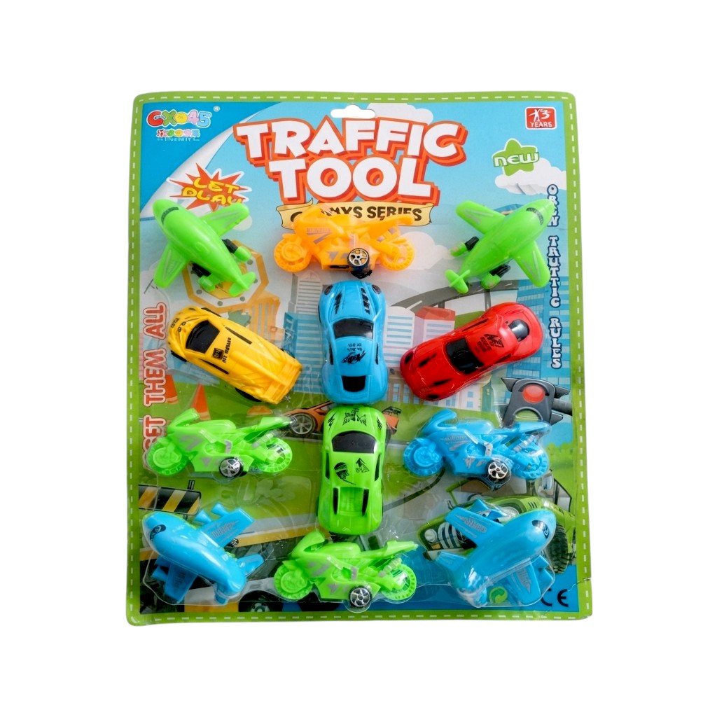 Set de juguetes de transporte