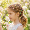 Set de accesorios, tulipanes y mini mariposas