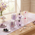 Set de 6 vasos iridiscentes LIRMARTUR