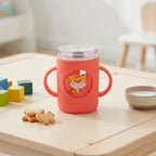 Vaso infantil con revestimiento de silicona / 350ml
