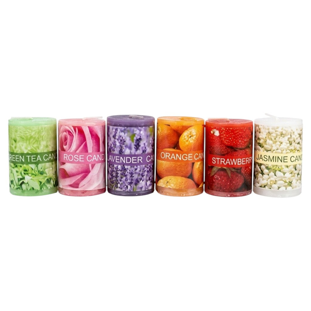 Velas aromáticas mini variadas
